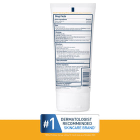 CeraVe Crème Solaire Minérale Hydratante SPF 30 sur fond blanc