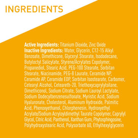 CeraVe Crème Solaire Minérale SPF 30 avec éclat sur peau
