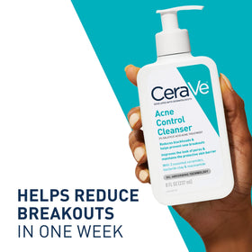 CeraVe Nettoyant Contrôle Acné 290g ingrédients principaux