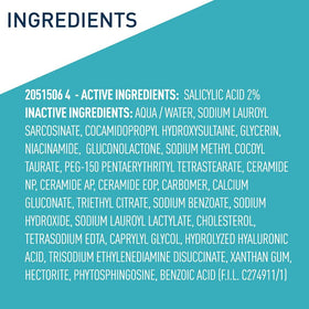 CeraVe Nettoyant Contrôle Acné 290g packaging