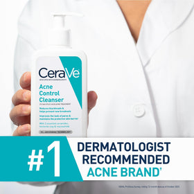 CeraVe Nettoyant Contrôle Acné 290g texture gel