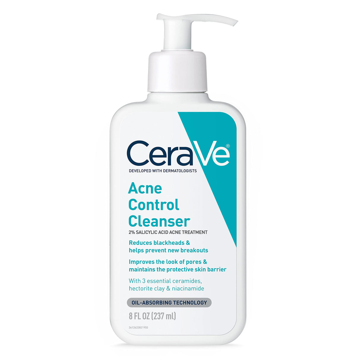 CeraVe Nettoyant Contrôle Acné 290g vue avant