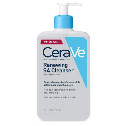 CeraVe Nettoyant Exfoliant à l'Acide Salicylique 16oz vue avant