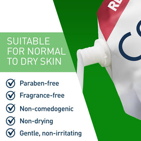 CeraVe Nettoyant Hydratant 490g en recharge avec céramides