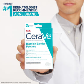 CeraVe Patch Hydrocolloïde, démonstration de la texture du patch
