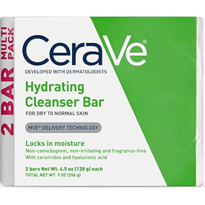 CeraVe Savon Hydratant 2-Pack vue de face