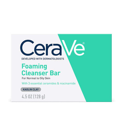 CeraVe Savon Nettoyant Moussant 141g vue de face