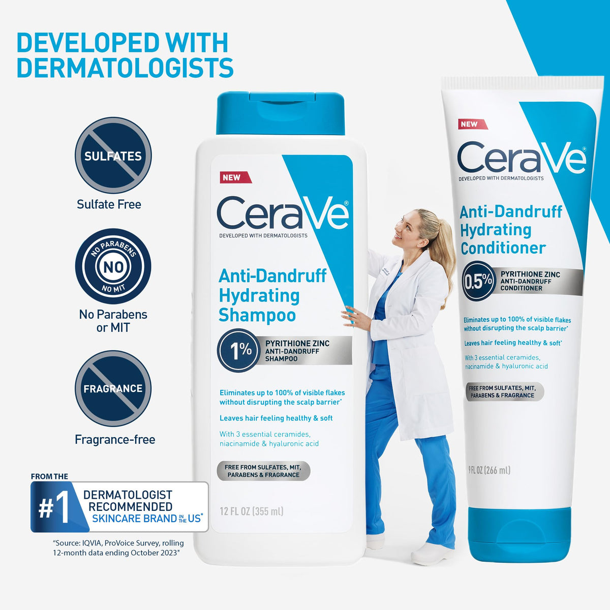 CeraVe shampooing anti-démangeaison 19oz texture du produit