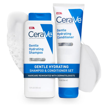 CeraVe shampooing hydratant doux en bouteille vue de face