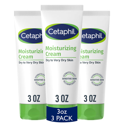 Cetaphil Crème Hydratante Corps pack de 4 de 3 oz vue de face