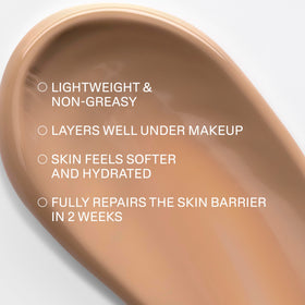Cetaphil Crème Hydratante Teintée SPF 50 application sur le visage