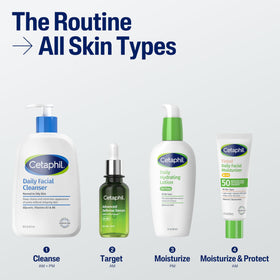 Cetaphil Crème Hydratante Teintée SPF 50 sur fond neutre