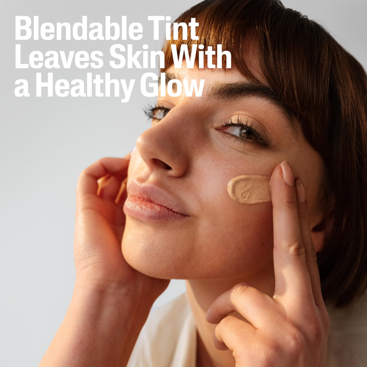 Cetaphil Crème Hydratante Teintée SPF 50 texture sur peau