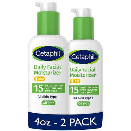 Cetaphil Crème Hydratante Visage SPF 15 4 oz avant