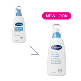 Cetaphil Nettoyant Moussant Doux 8 fl oz contenu mousseux