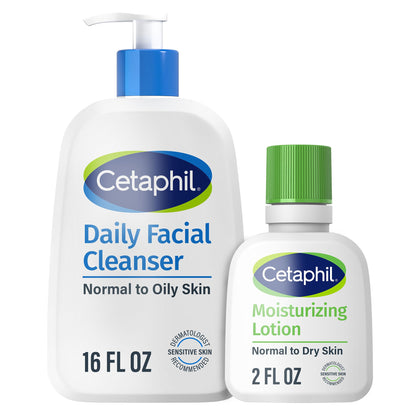 Cetaphil Nettoyant Visage Quotidien 16oz vue de face