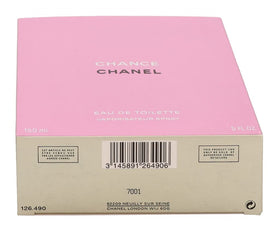 CHANEL Chance Eau de Toilette 150ml avec emballage