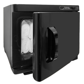 Chauffe serviettes Findabetter 8L vue avant avec porte ouverte