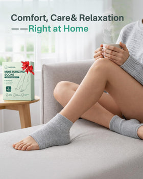 Chaussettes Originbuty en position repos, vue latérale