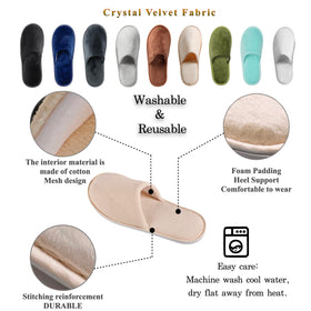 Chaussons de spa OSTADARRA dans leur emballage individuel