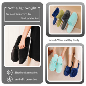 Chaussons spa OSTADARRA à côté d'un tapis de bain