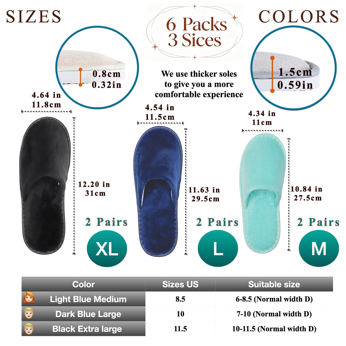 Chaussons spa OSTADARRA couleur noire vue de côté
