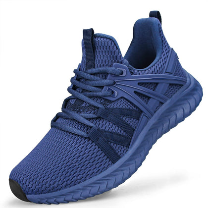 Chaussures de marche Abboos pour femmes coloris bleu foncé, vue avant