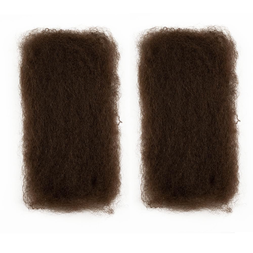 Cheveux Afro Kinky 16 pouces présentés sur une table
