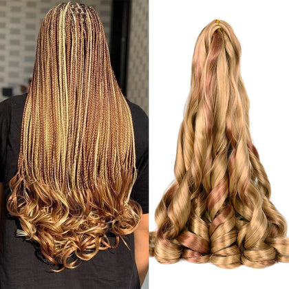 Cheveux bouclés Luoyudu P27/30 vue de face