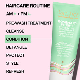 Cheveux brillants et hydratés après l'utilisation du set Pacifica