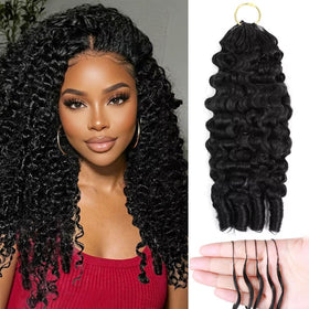 Cheveux crochet Lolly Hair 14 pouces vue de face