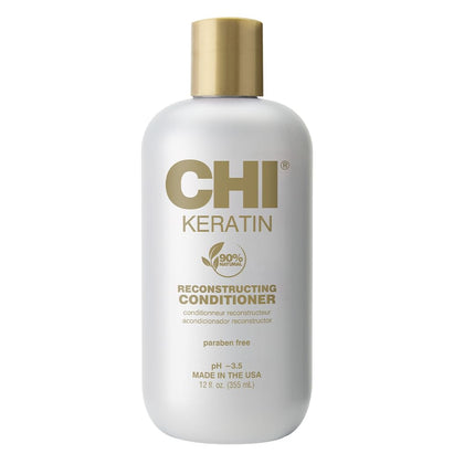 CHI Après-Shampoing Réparateur à la Kératine 12 Oz vue de face
