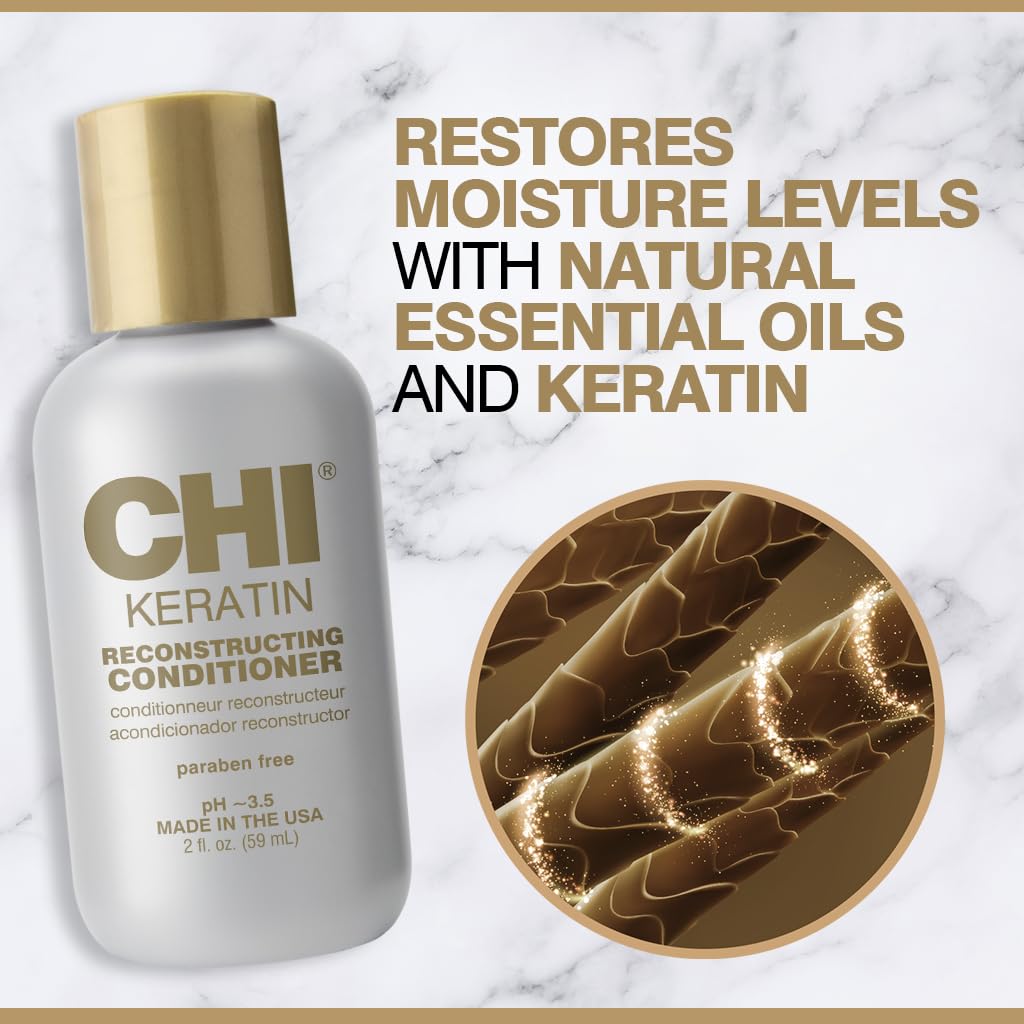 CHI Après-shampooing Keratin 68g avec texture crémeuse