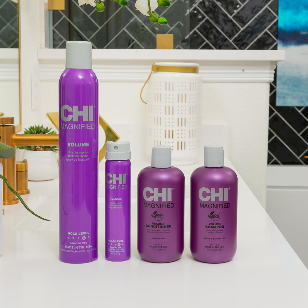 CHI Après-Shampooing Volume Magnifié 12 Oz avec shampooing associé