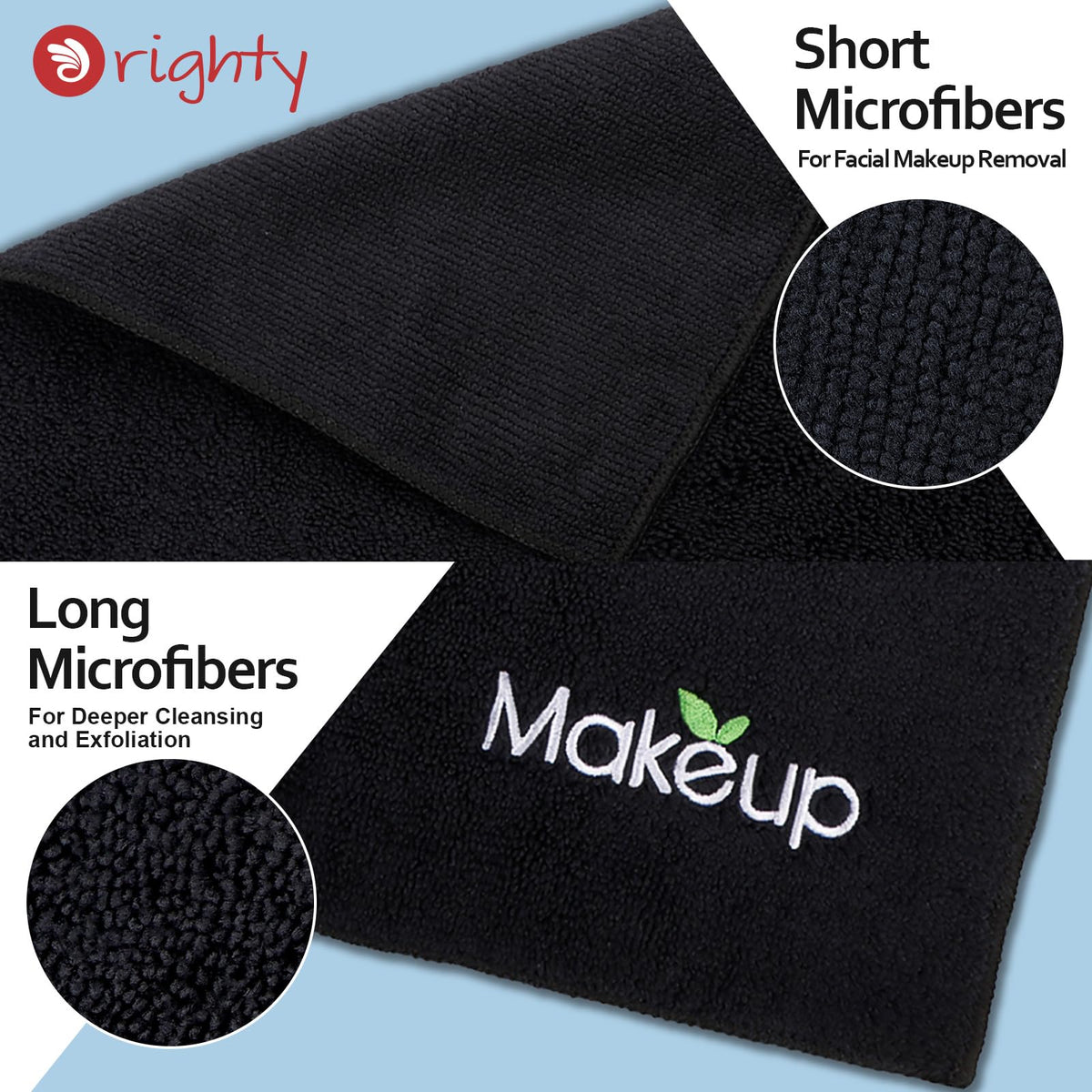 Chiffons démaquillants Orighty dans leur emballage