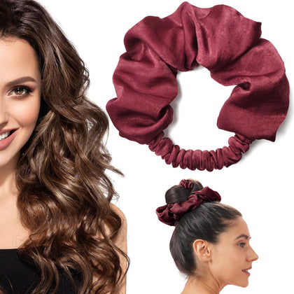 Chouchou de boucles sans chaleur BLINKEEN modèle rouge vue de face