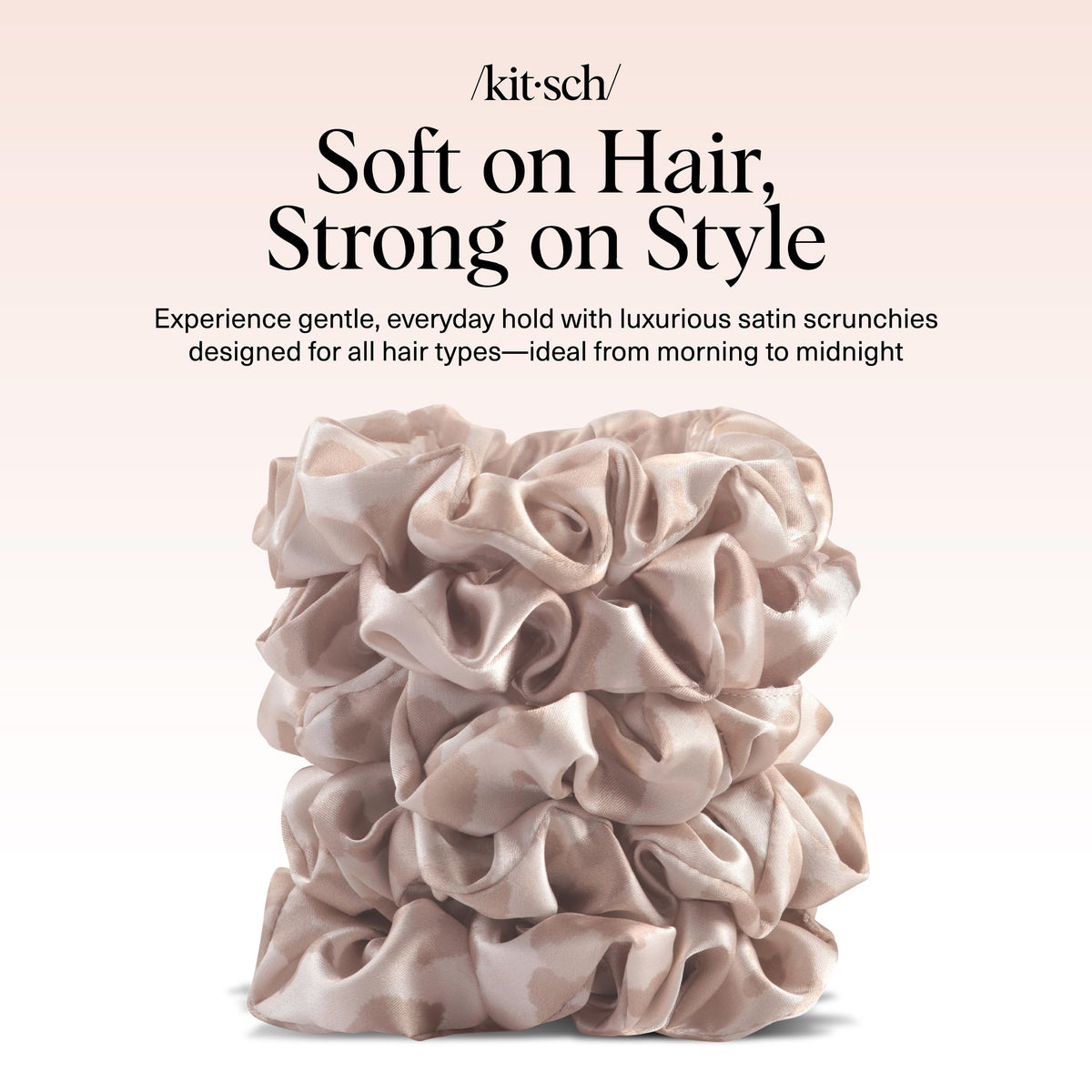 Chouchou Kitsch avec une coiffure élégante de tous les jours
