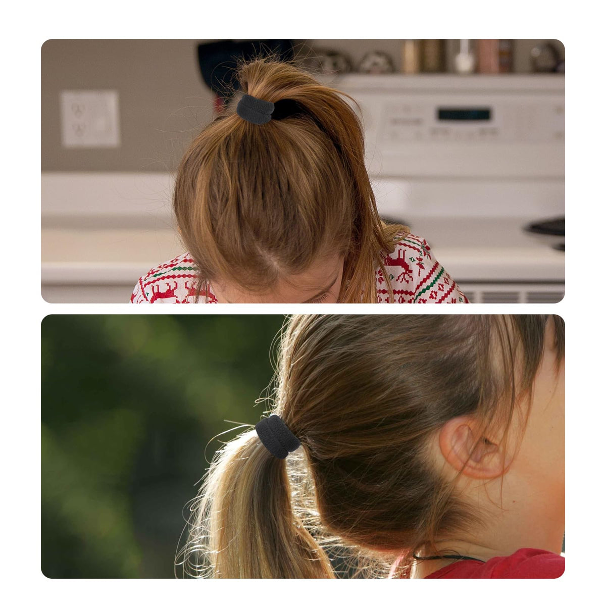 Chouchou QRTVI en action, coiffure de poupée pour enfants