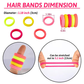 Chouchou QRTVI utilisé sur des cheveux bouclés