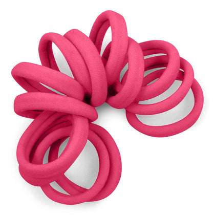 Chouchous Cyndibands rose en nylon, vue avant