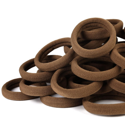 Chouchous Qarwayoc chocolat 50PCS avec design sans couture