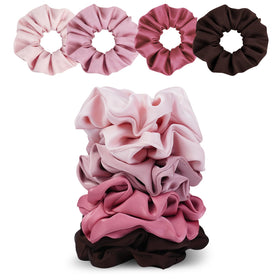 Chouchous satin SEVEN STYLE avec un arrière-plan floral
