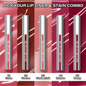 Cilrofelr Crayon à Lèvres Peel Off en usage sur les lèvres