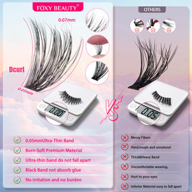 Cils CCODDY avec accessoires de maquillage
