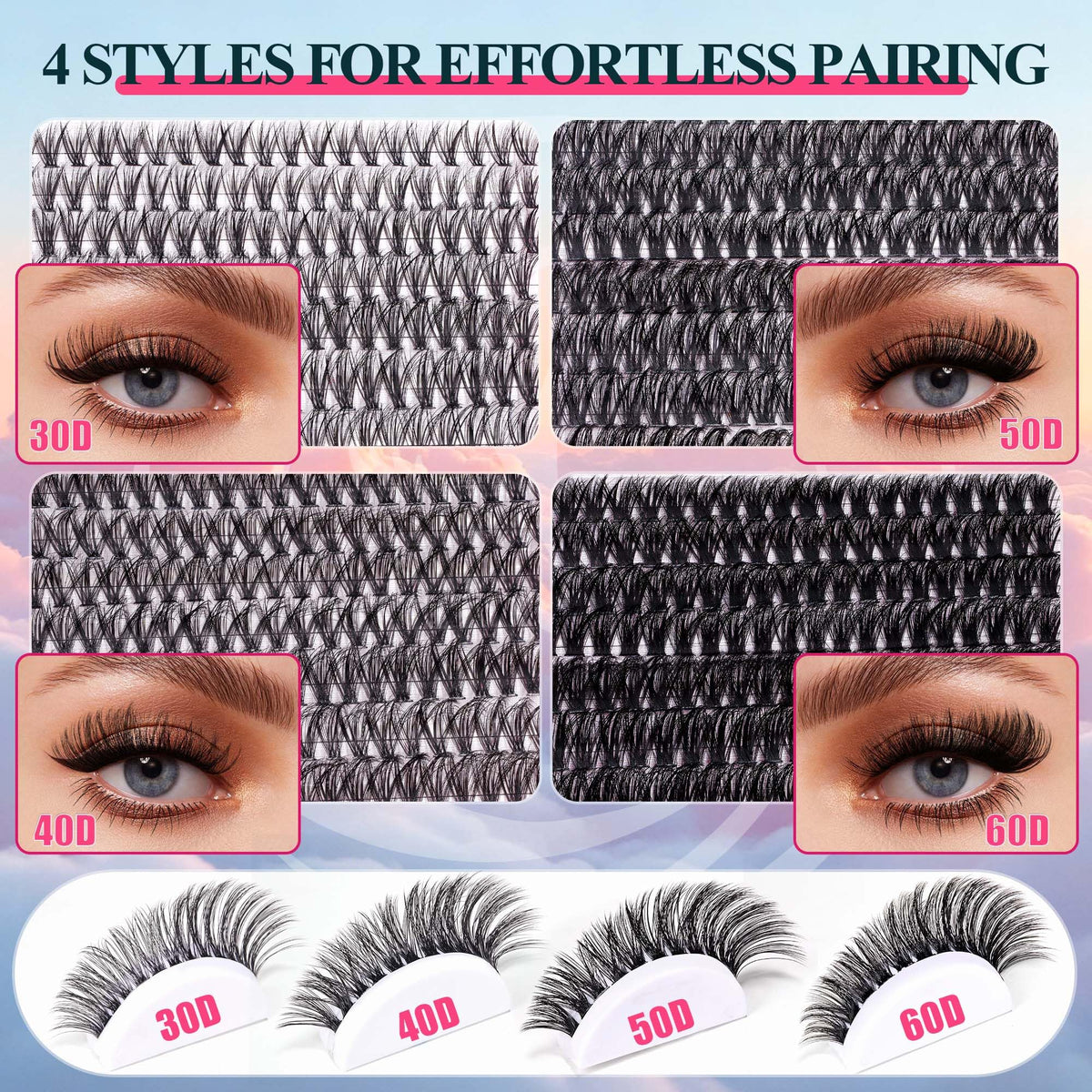 Cils CCODDY pour un look de maquillage personnalisé