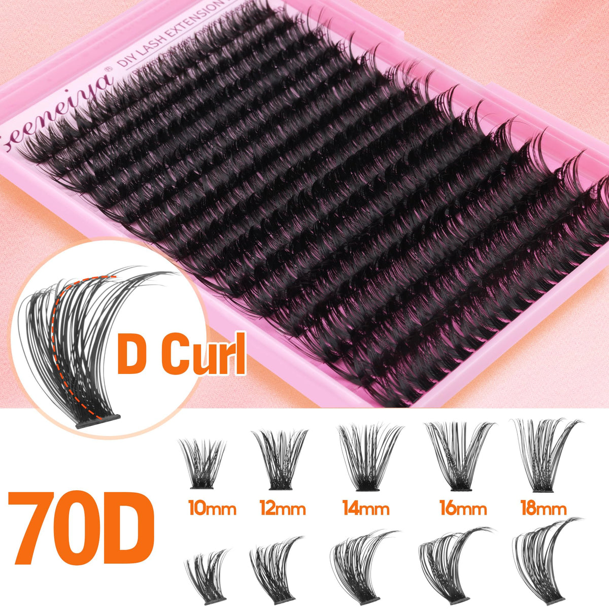 Cils en cluster Geeneiya en utilisation