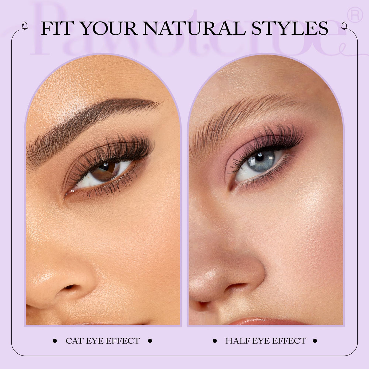Cils en clusters Pawotence en différentes longueurs