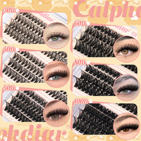 Cils en fleurs calphdiar en différentes longueurs de 10 à 16 mm
