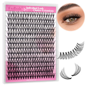 Cils en grappes FADLASH 20D D Curl, vue de face