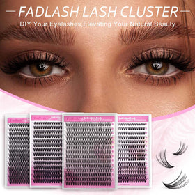 Cils en grappes FADLASH sur modèle